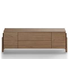 Тумба Basic 2 двери 2 ящика ширина 170 см (натуральный дуб)