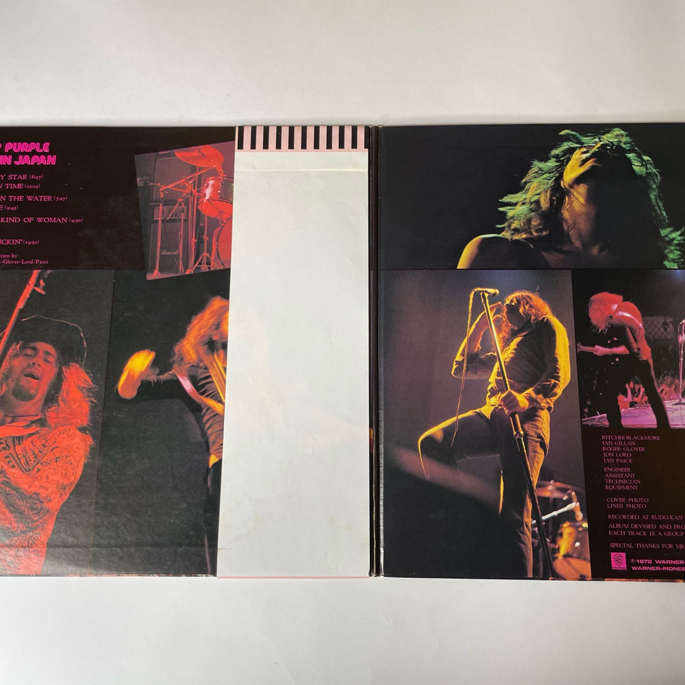 Винтажная виниловая пластинка Deep Purple Live In Japan (Japan 1985) (Obi)