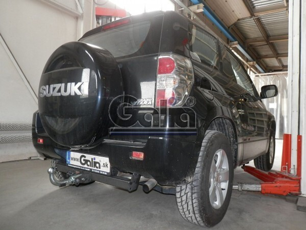 Фаркоп оцинкованный Galia S114A для Suzuki Grand Vitara 3 дверная 2005-2016(паспорт и сертификат в комплекте)(без электрики)