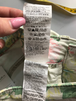 Джинсы Fornarina цветочные, маркировка 27, визуально на 42/44 размер