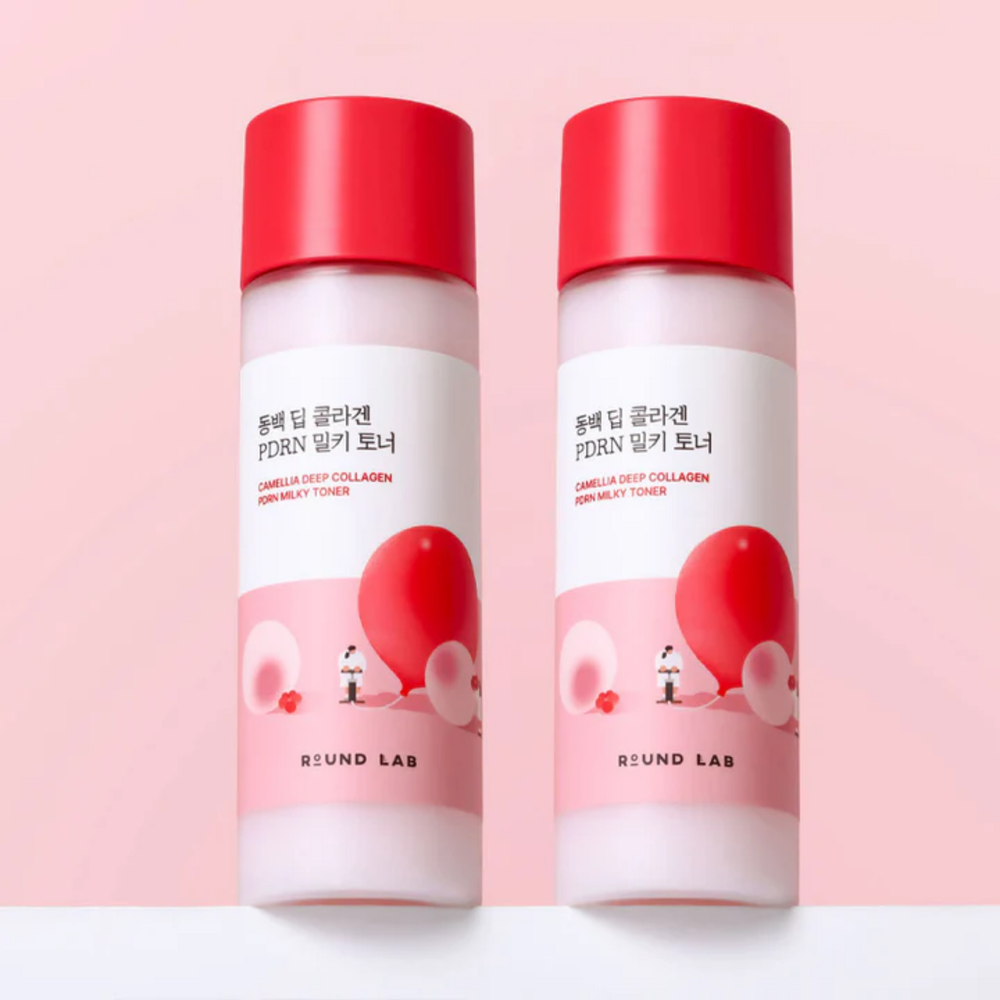Round Lab Camellia Deep Collagen PDRN Milky Toner 150ml