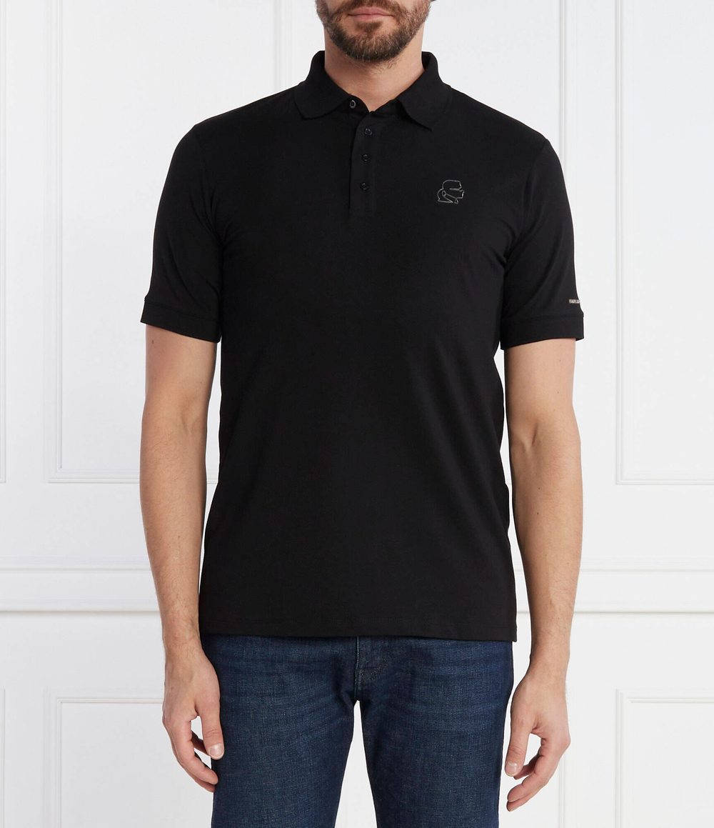 Поло Karl Lagerfeld - черный(745024 534221)