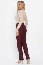 Брюки Беззаботное путешествие (бордовые) Б14388-16М LT Collection