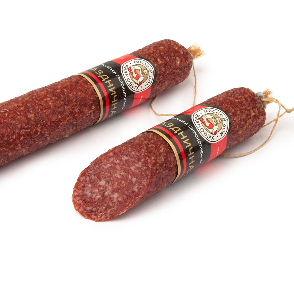 Колбаса Праздничная с/к, Мясной дом Ивановых