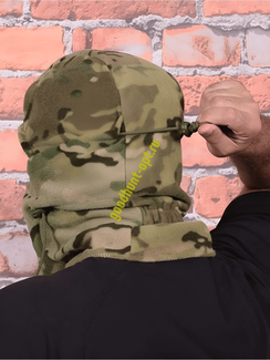 Тактическая зимняя балаклава флисовая Мультикам