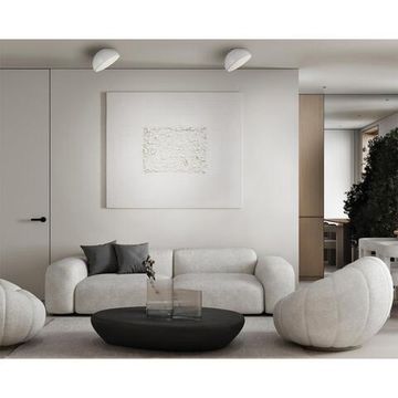 7657/11L MITRA LED SN 084 Светильник пластик/белый LED 11Вт 4000K D200 IP20 PLUTO WHITE