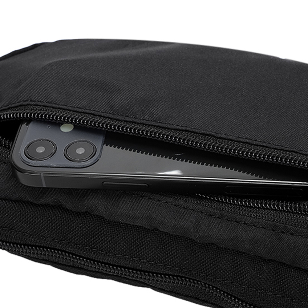 PUMA Sports Fabric Crossbody Bag, Fanny Pack Regular Unisex Black