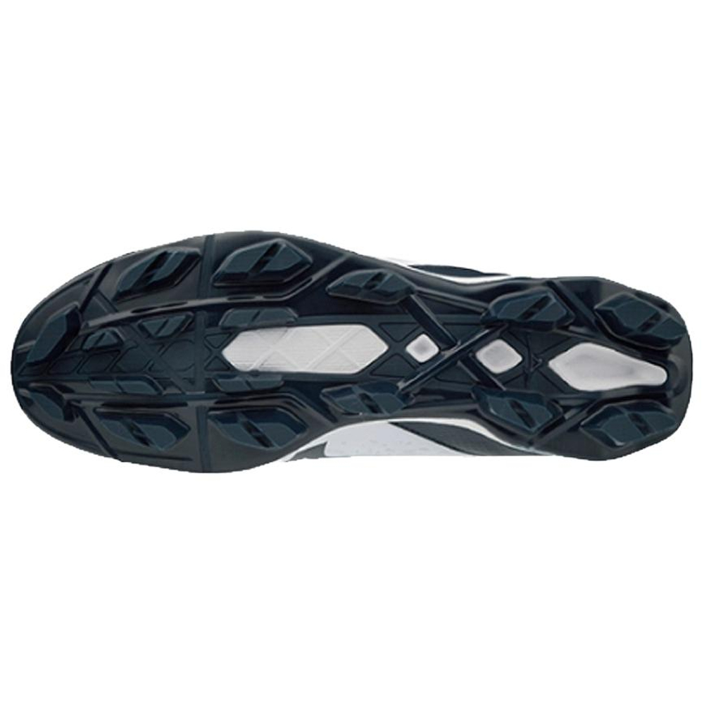 Mizuno Wave Select Nine Baseball Shoes Men"s White Blue