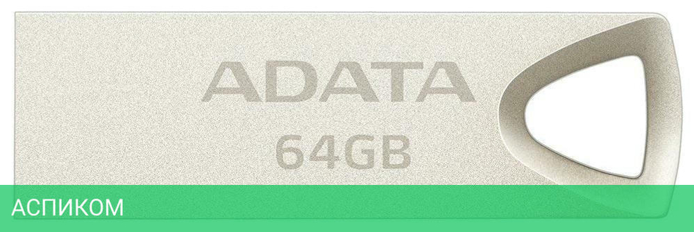 USB Flash-накопитель A-Data AUV210-64G-RGD 64Gb золотистый