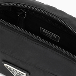 PRADA Nylon Makeup Bag Toiletry Bag Women"s Black