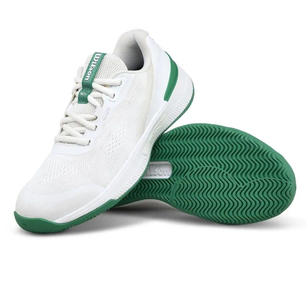 Женские Кроссовки теннисные Wilson Intrigue Pro - white/white/bosphorus