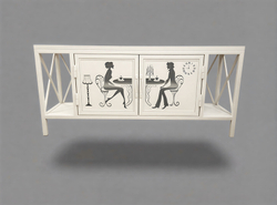 Комод "Индустриальный Винтаж" 