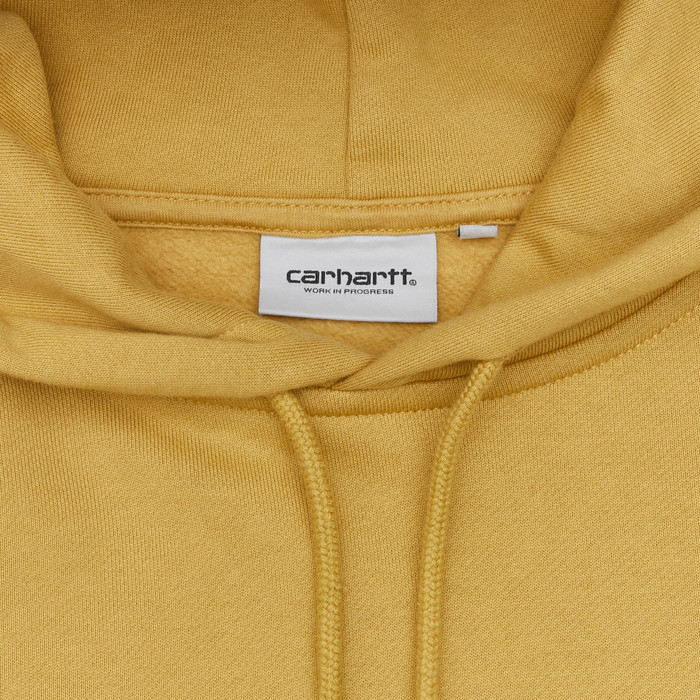 Толстовка мужская Carhartt WIP Script Embroidery Hooded  артикул:I033658_agate - купить в магазине Дайс