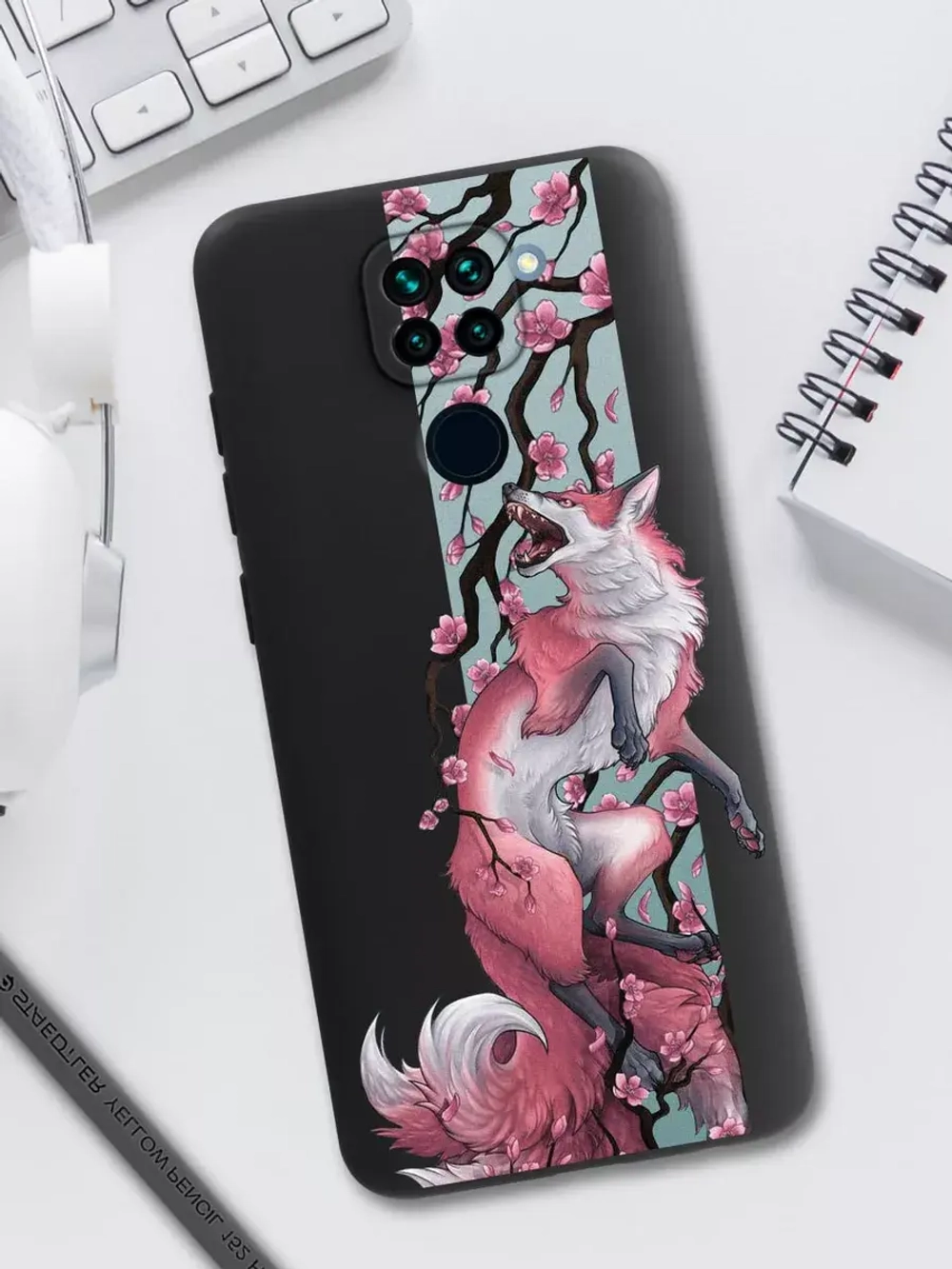 Чехол для Xiaomi Redmi Note 9, Редми Нот 9 с принтом