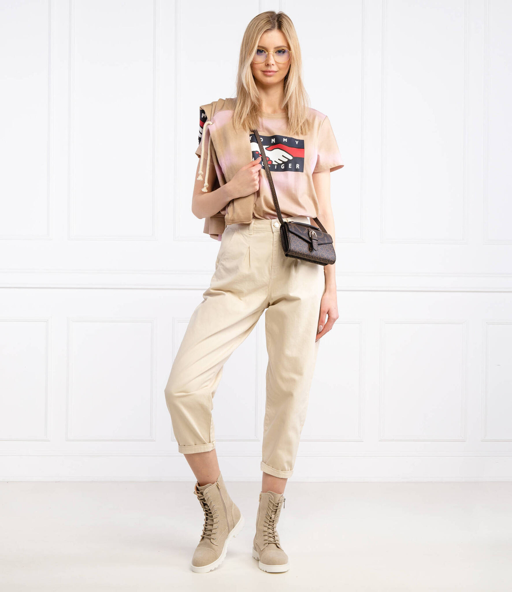 футболка Tommy Hilfiger - розовый(WW0WW32327)