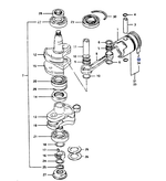 Кольца поршневые Suzuki DT40 +0.25