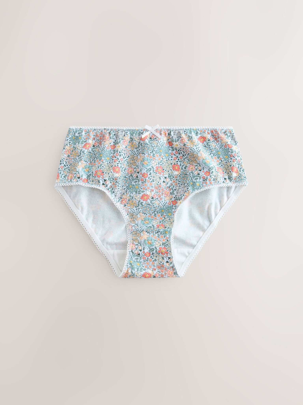 Трусы для девочки Next E87-090, 10 шт., Белый, Голубой