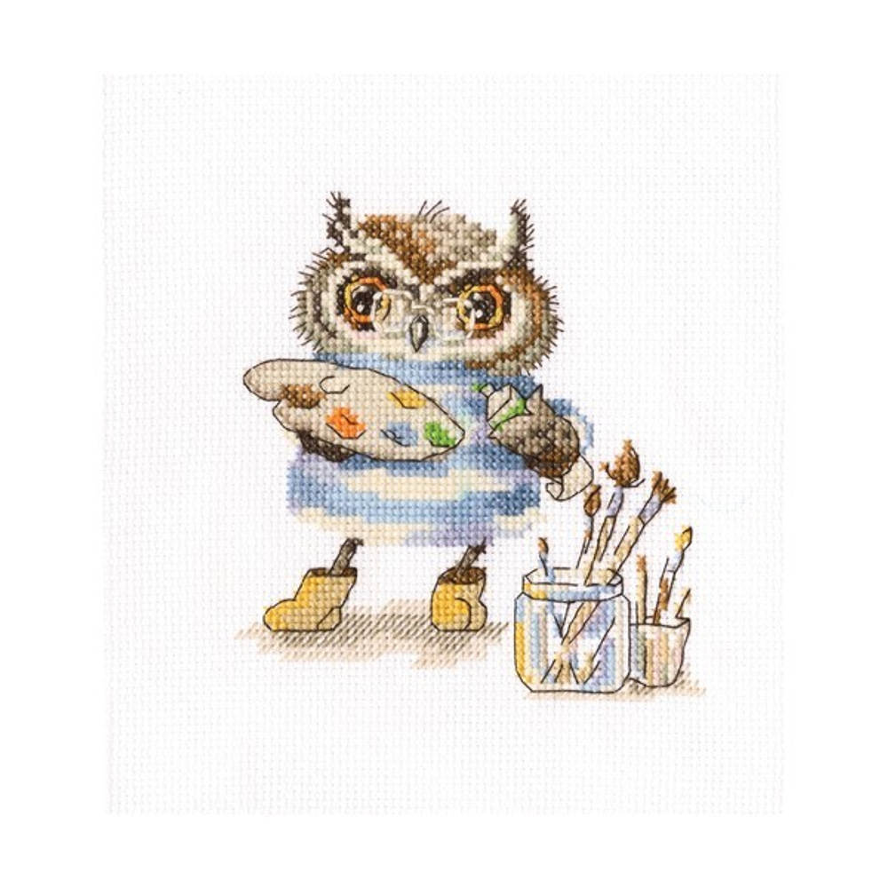 15x16, Аида 14, Белая