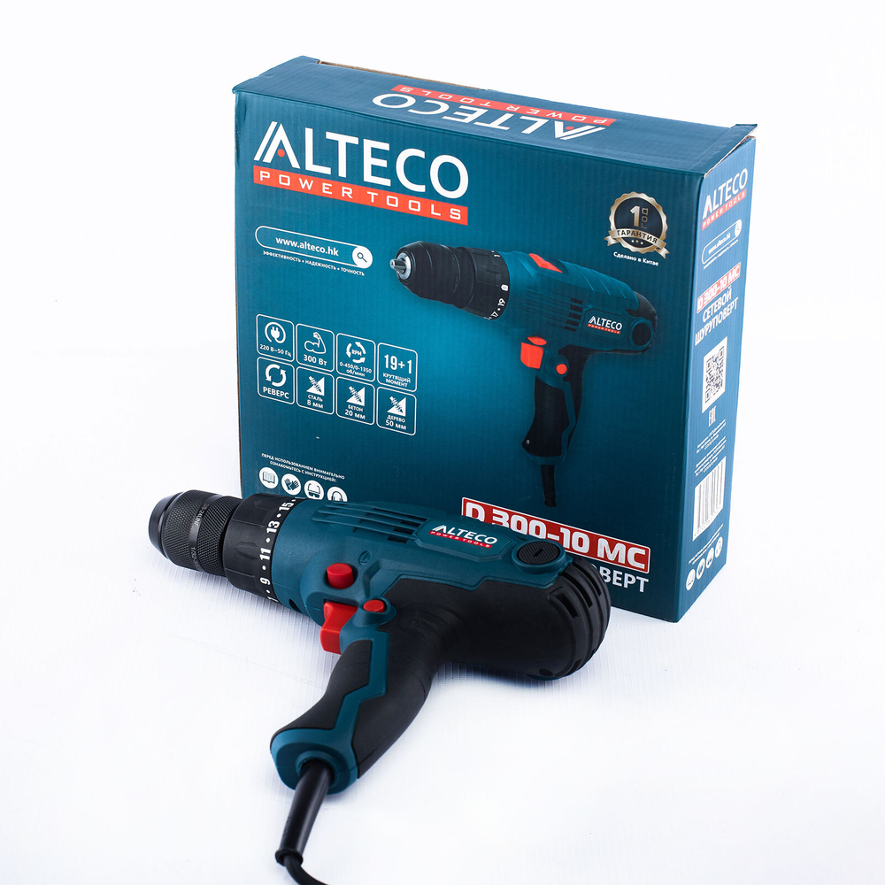 Сетевой шуруповерт ALTECO D 300-10 MC