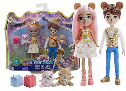 Кукла Enchantimals Mattel - Королевские куклы Брэйли и Бэннон - Энчантималс GYJ07