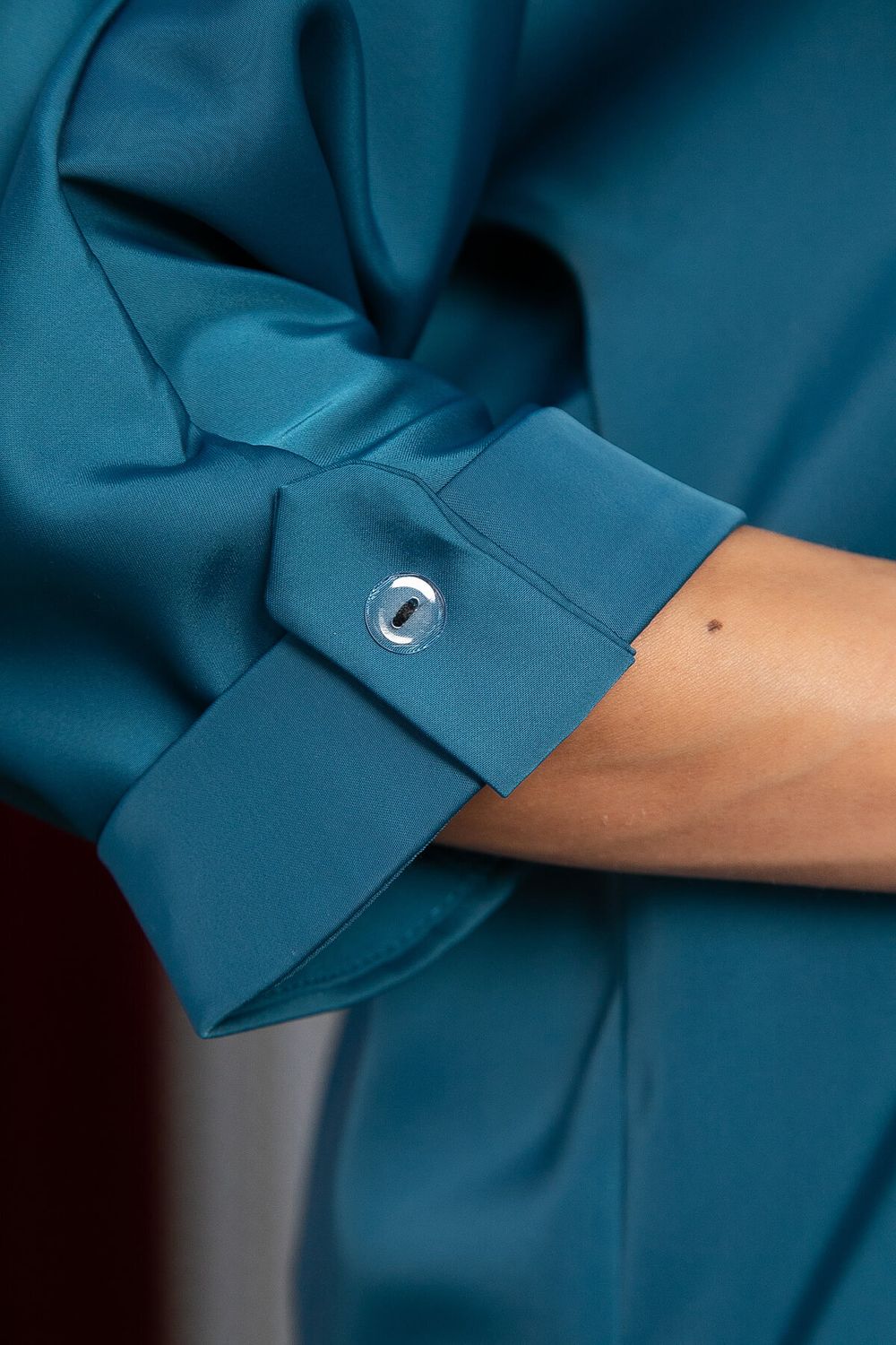 Блуза Шахерезада (бирюзовая) Б14676-18М LT Collection