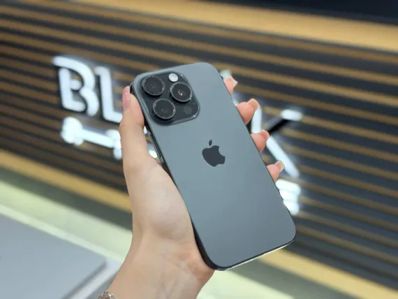 Б/У Телефон Apple IPhone 16 Pro 128Gb Black 96% (FW3KP39QC4)