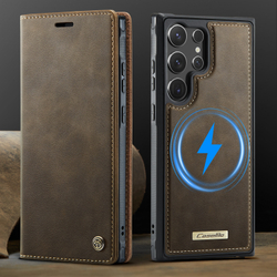 Чехол-кошелек CaseMe 2 in 1 MagSafe Samsung Galaxy S23 Ultra