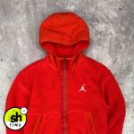 Кофта Шерпа Air Jordan White Logo