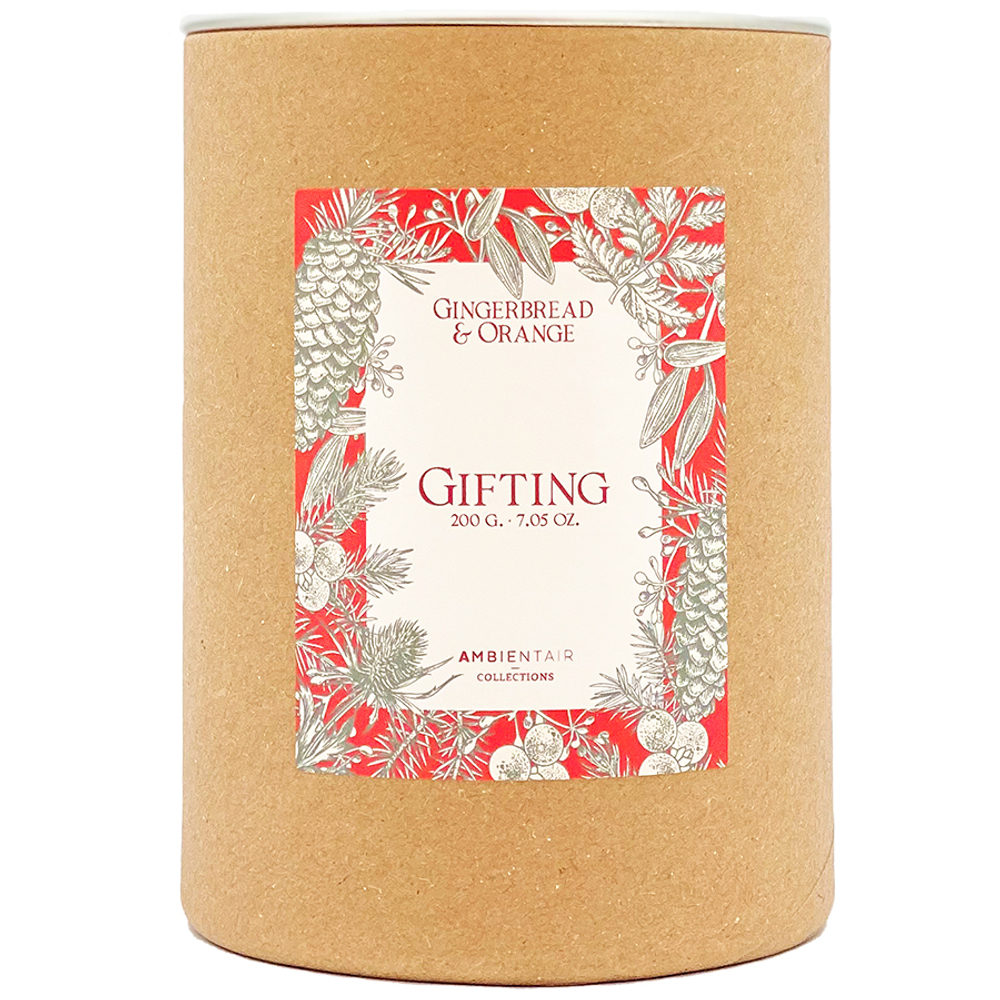 Свеча ароматическая gifting, Имбирное печенье, 40 ч
