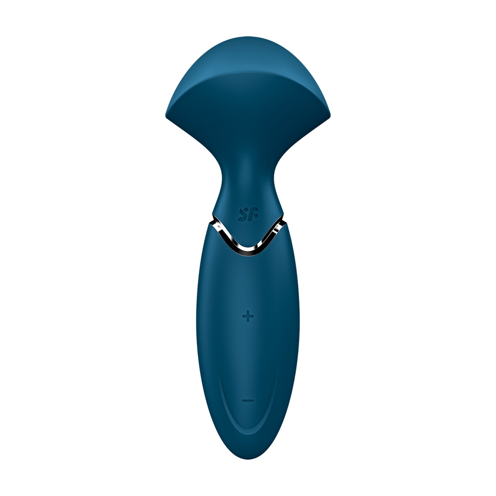 Вибромассажер Satisfyer Mini Wand-er, синий