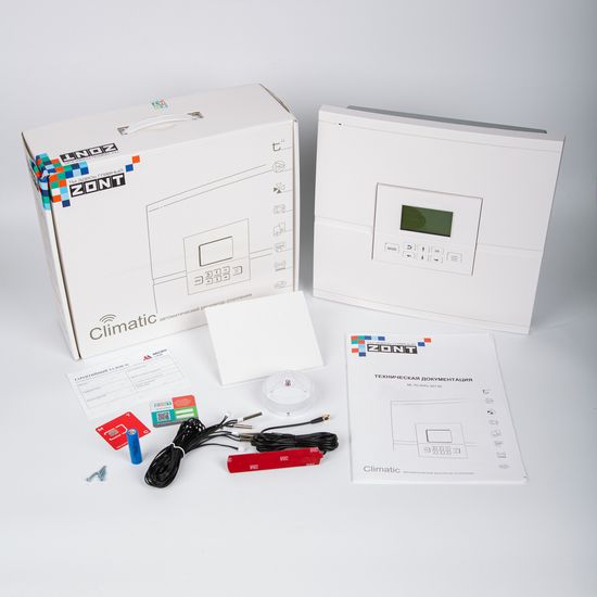 Автоматический регулятор ZONT Climatic 1.3 для системы отопления (ML00004486)