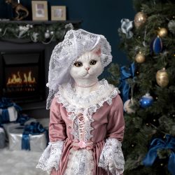 Кукла коллекционная Кошка Софи Шерадам