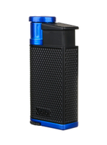Зажигалка сигарная Colibri Evo, черно-синяя