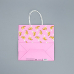 Подарочный крафтовый пакет «Для тебя» - 22×22×11 см.