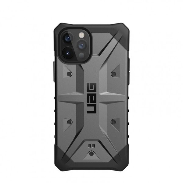 Чехол-накладка UAG Pathfinder для iPhone 12 Pro Max 6.7" серебро (Silver) 112367113333