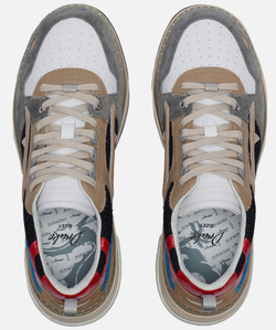 Premiata Drake 086 Серые с коричневым и черным