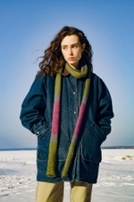 Шарф Jacob Cro "Purple/Swamp Green"