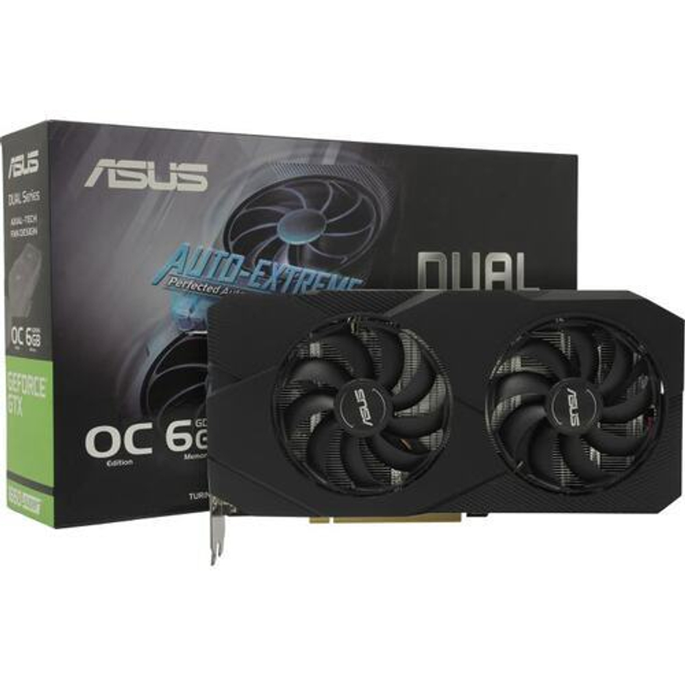 Видеокарта ASUS GeForce GTX 1660 SUPER (TU116-300-A1/12nm)