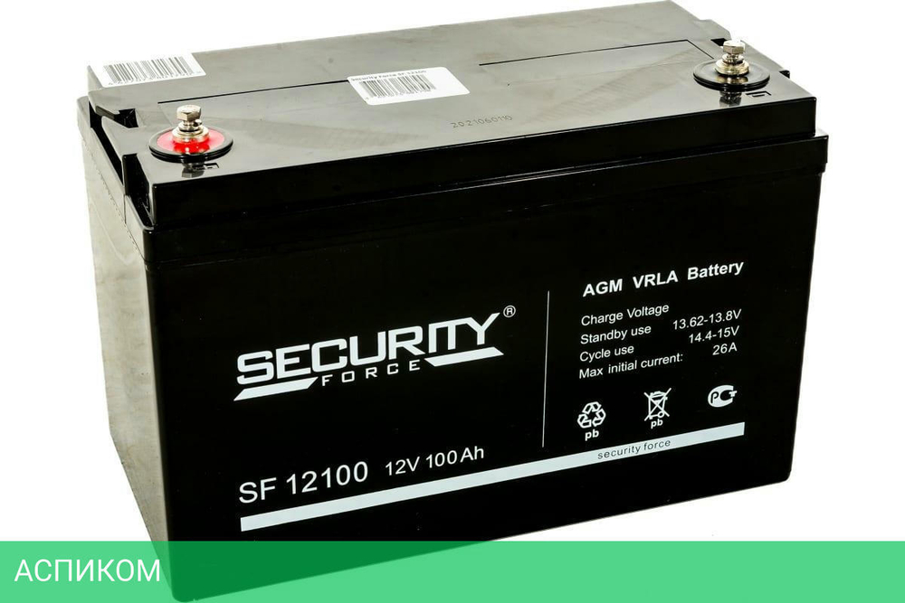 Аккумулятор для ИБП Security Force SF 12100