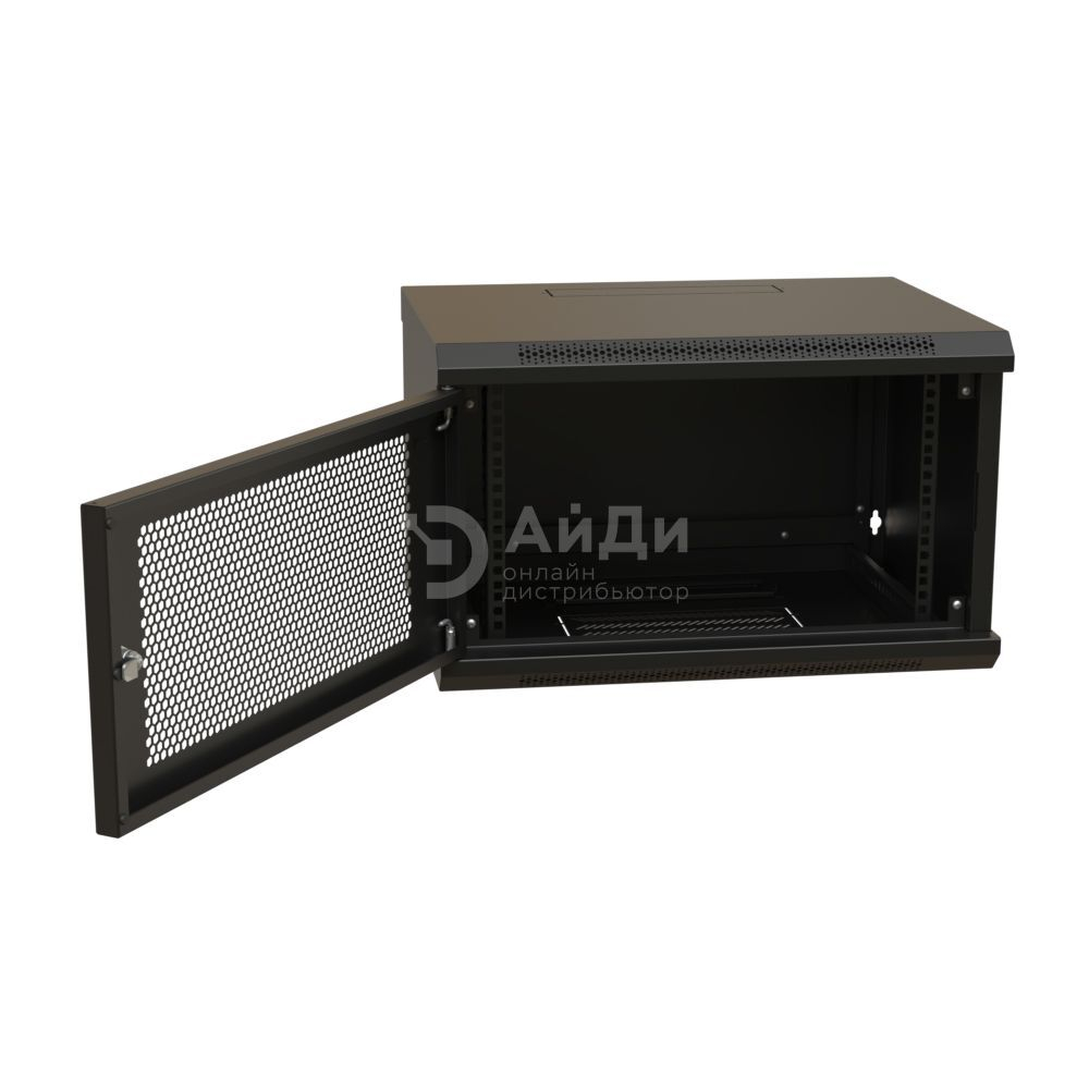 Шкаф телекоммуникационный настенный WRline WR-TW-0645-SD-RAL9004