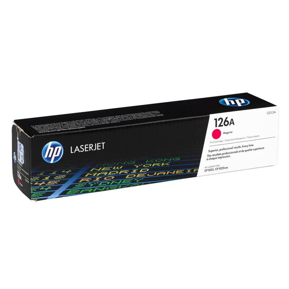 Картридж HP 126A (CE313A) для Color LaserJet CP1012/CP1025/M175/M275 пурпурный (1K)
