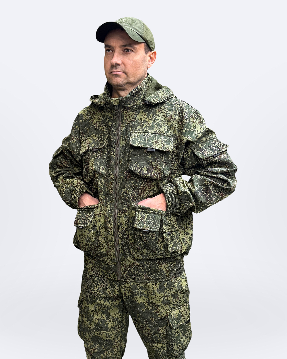 Костюм Горка на флисе, Цифровая флора