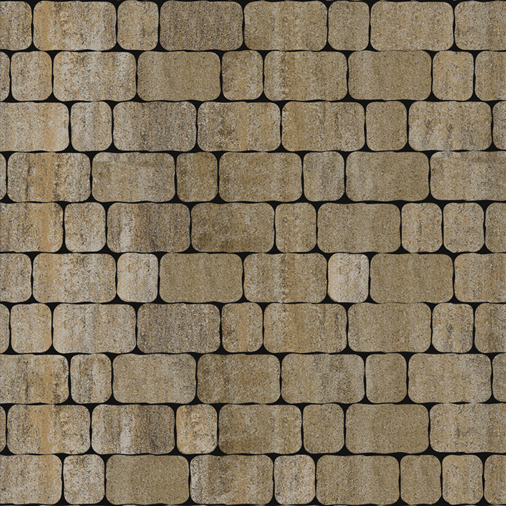 Тротуарная плитка Арена - Искусственный камень Доломит, комплект из 2 видов плит