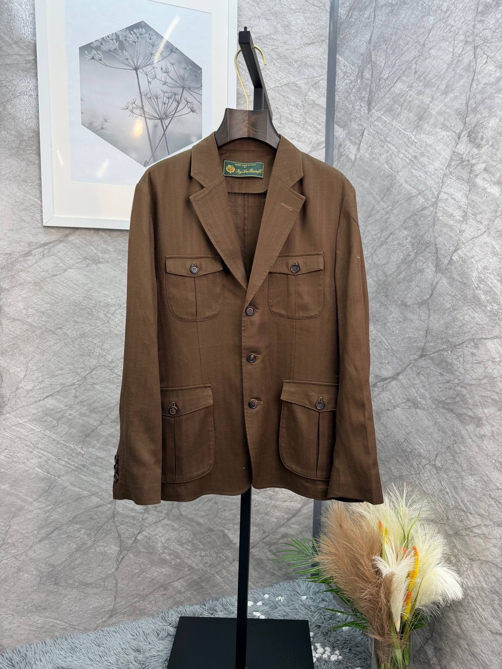 Льняной пиджак Loro Piana