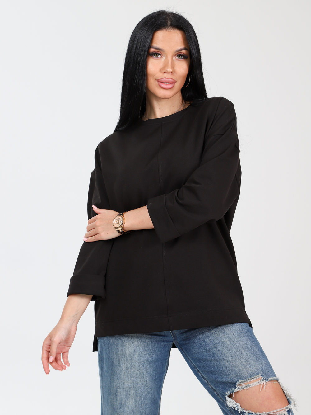 Джемпер "Мира" черный