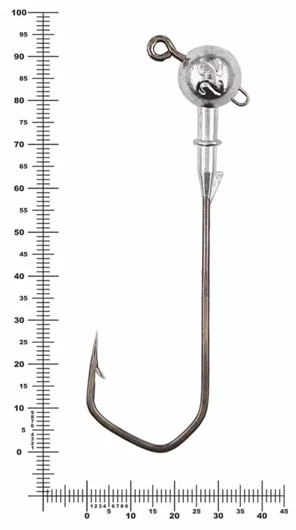 Джиг некрашеный Stinger Eye Jig, крючок Vido Craft VD-079 10/0 (3шт/уп)