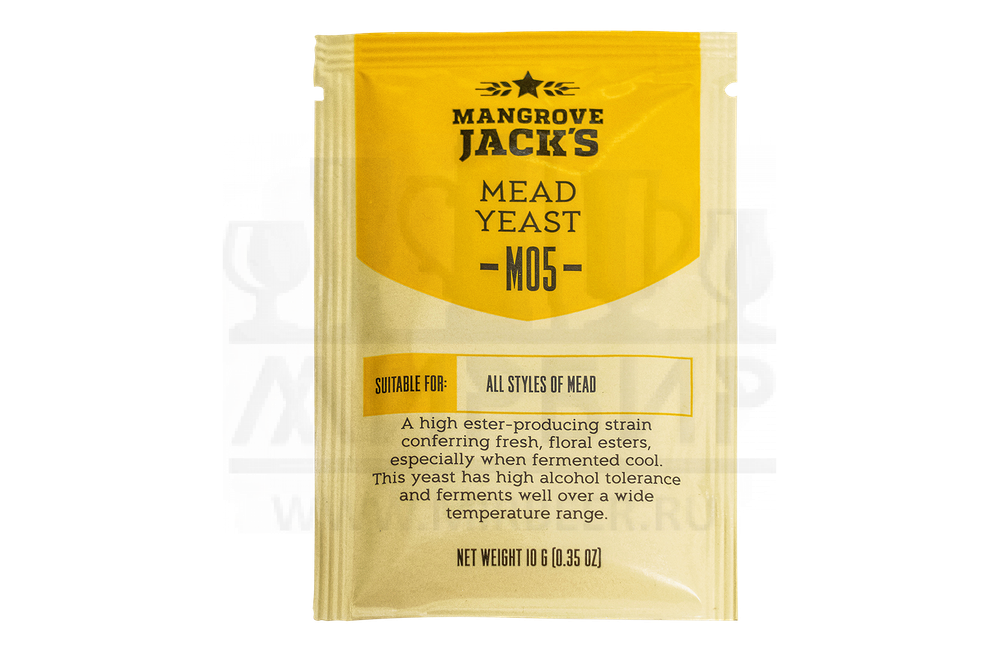 Дрожжи для медовухи Mangrove Jack's "Mead M05", 10 г