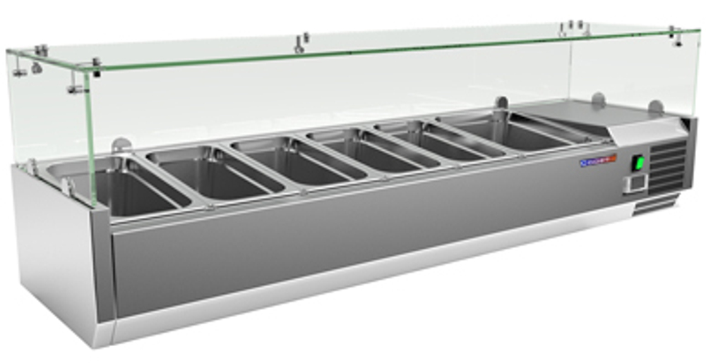 Витрина холодильная настольная COOLEQ VRX 1200/330
