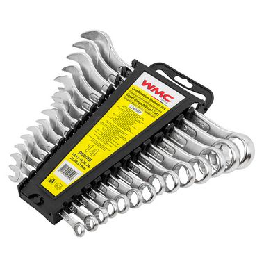 Набор ключей комбинированных 14пр. (10, 12-19, 22, 24, 27, 30, 32мм),в пластиковом держателе WMC TOOLS WMC-5141MP