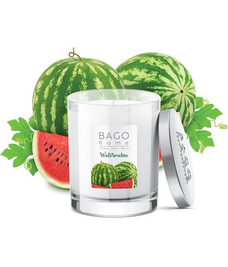 Арбуз, ароматическая свеча, Bago home
